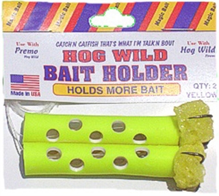 Magic Catfish Bait Hogwild Holder Tube - Red BHT59