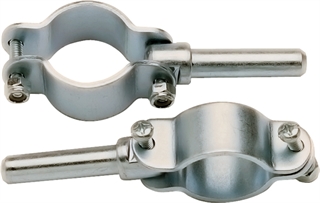 SS OARLOCKS - CLAMP-ON                                     