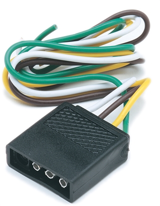 SS MALE TRAILER-END LIGHT CONNECTOR                        