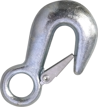 SS 4" UTILITY SNAP HOOK 2500#                              