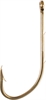 Eagle Claw 186-2/0 Baitholder Offset Hook, Bronze, 100-Pack