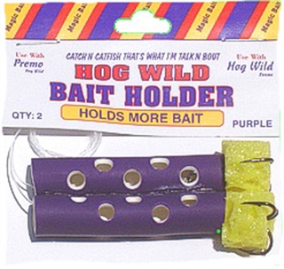 Magic Catfish Bait Hogwild Bait Holder Tube - PUR BHT38