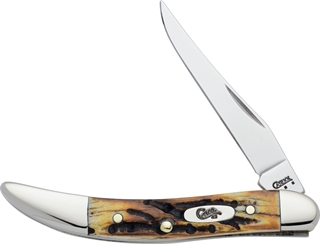 Case Cutlery Small Texas Toothpick 3" Stag Handle Knife
