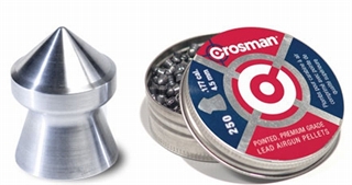 Crosman P177 Premier Pointed 177 Lead Hunting Pellet 250 Per Tin - Crosman Corporation - 177 for sale at TheGunDock