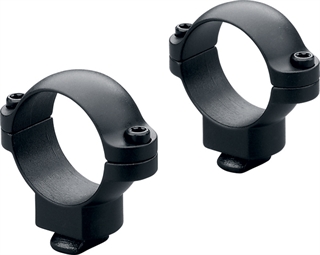 Leupold Dual Dovetail 1in Super High Matte Black Scope Rings (49919) - Leupold - 1"