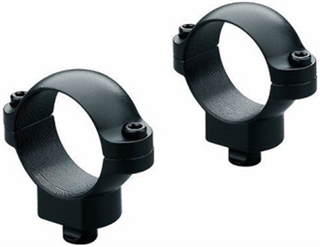 Leupold 49979 QR Scope Rings 1 in High Matte Black Steel Dual Dovetail