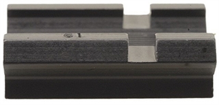 Weaver Mounts 48504 Top Mount Matte Black Aluminum Fits Knight MK-85/BK-92