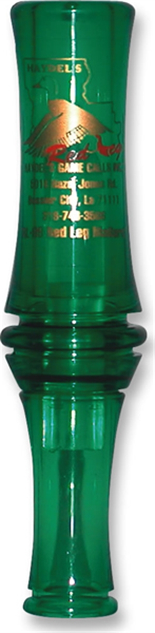 Haydel’s Game Calls RL99 “Redleg” Mallard Open Call Double Reed...