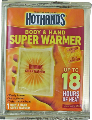HotHands HH1ED240E Super Warmer Body/Hands 40 Pieces
