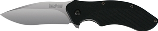Kershaw Clash 1605 Knife: 3.1" Drop Point Blade, SpeedSafe Opening, Glass-Filled Nylon Handle