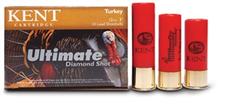 Kent Ultimate Diamond Shot Turkey Load 12 ga. 3 in. 1 3-4 oz. 4 10 rd.
