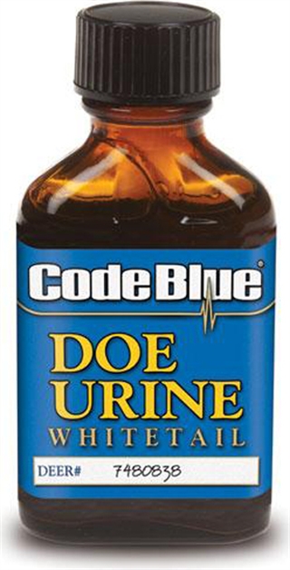 Code Blue OA1004 Doe Urine Deer Attractant 1oz Bottle