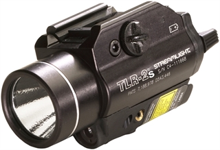 Streamlight TLR-2S Gun Light 300 Lumens Black Anodized Rail Mount