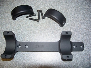 DNZ 82500 1-Pc Base & Ring Combo Brn X Bolt Short Aciton Matte Black Finish