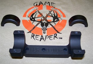 DNZ 10004 Game Reaper Thompson-Center Scope Mount-Ring Combo Matte Black 1"