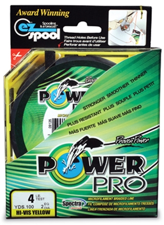 Power Pro 21100300300Y 30lb 300yd Yellow Braided Fishing Line