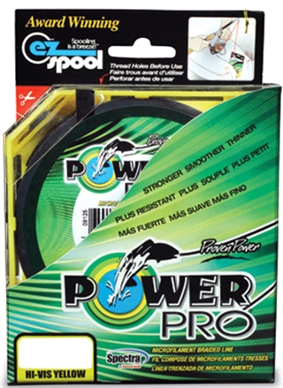 Power Pro 21100150150Y 15lb 150yd Yellow Braided Fishing Line