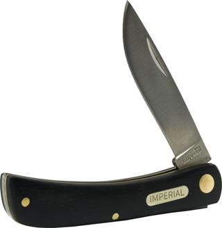 Schrade Imperial 3.7" SS/BLK HDL Knife