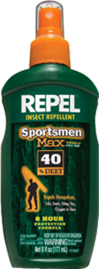REPEL SPORTSMEN MAX PUMP 40% DEET 6oz                      