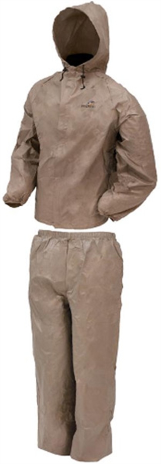 Frogg Toggs Ultra LT Rain Suit Khaki UL12104 : UL12104-04MD
