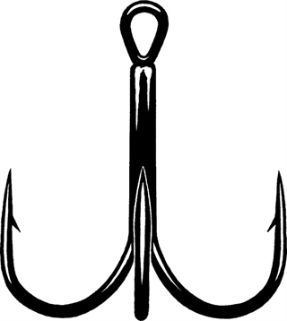 OWN 3X TREBLE BLK CHROME SZ-4 8PK                          