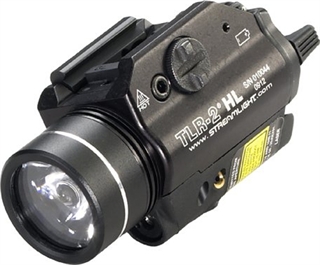 Streamlight TLR-2 HL Gun Light 1000 Lumens Red Laser Black Anodized
