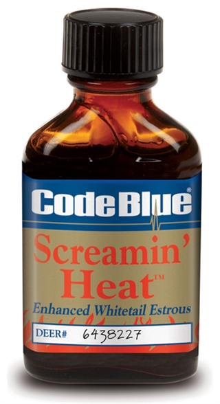 Code Blue Screamin Heat Doe Estrous 1 Ounce Jar
