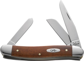 Case Cutlery Med Stkmn 3Bld 35/8" Cnut Bone Knife 28701