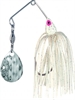 Strike King MK70 Mini-King Spinnerbait, Chartreuse & Silver Blade, 1/8oz, Single Pack
