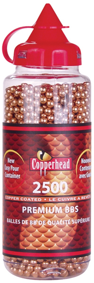 Crosman 0747 Copperhead 747 177 Copper-Coated Steel 2500 Per Bottle