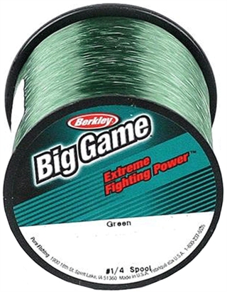 Berkley Fishing Products Berk Big Game 1/4# Green 60# 235yds