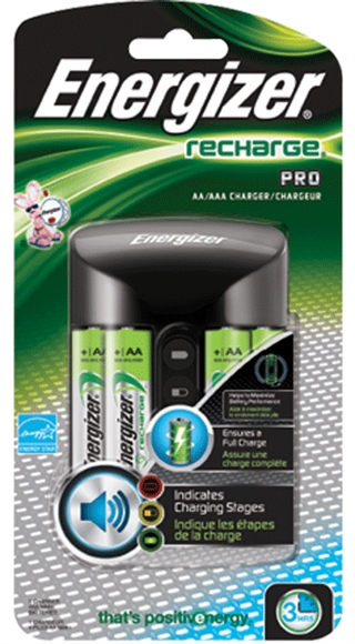 Energizer CHRPROWB4 Pro Battery Charger AA/AAA