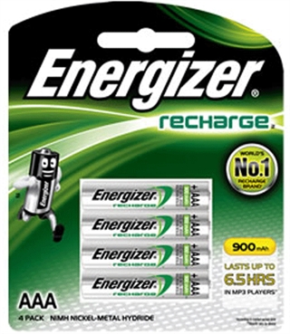 Energizerd 2 Pack Recharge Batteries