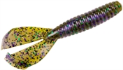 Strike King Rage Twin Tail Menace Grub, 4-Inch, Falcon Lake Craw Color, 8-Pack, Model RGTTMG-135