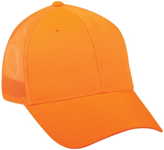 Outdoor Cap Mesh Back Hat Blaze Orange Model: 315M BLZ - Outdoor Edge