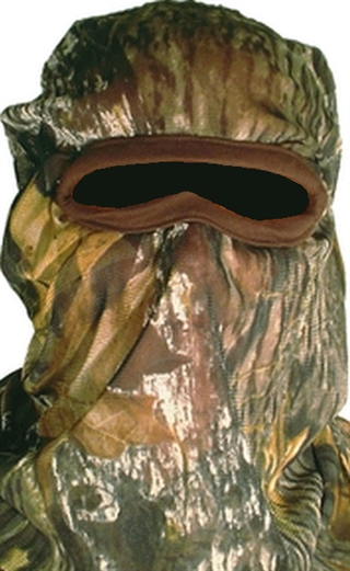 Quaker Boy Bandit Elite Full Facemask MOBU