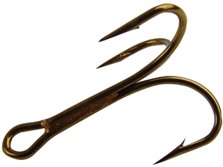 Mustad Treble Re-Sp 25/Box BRZ 3551-BR-7/0-25
