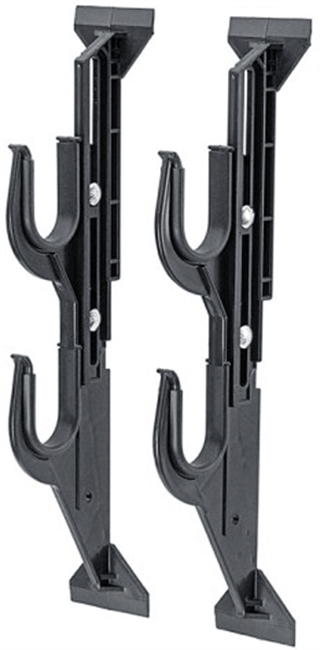 Allen Plastic Molded Gun Rack 2 Gun Model 17450 - Allen Company - BLACK for sale at TheGunDock