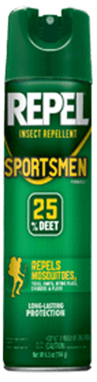 Cutter-Repel Rep SPORTSMN Aerosol 25% DEET 6.5Oz