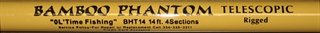 Blaze BHT14 Hicks Bamboo Phantom 4S 14' Telescopic Pole - Blaze