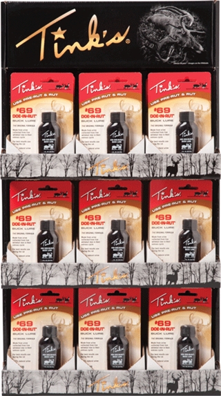 Tink's Scents W6366SK, Doe-In-Rut 36-Piece Display, Premium Quality