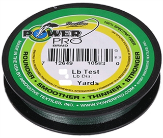 Power Pro 21100301500E 30lb 1500yd Green Braided Fishing Line
