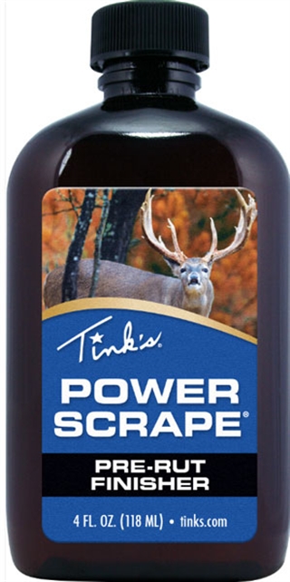 Tinks W5225 Power Scrape Deer Attractant Pre-Rut Finisher Scent 4 OZ Bottle