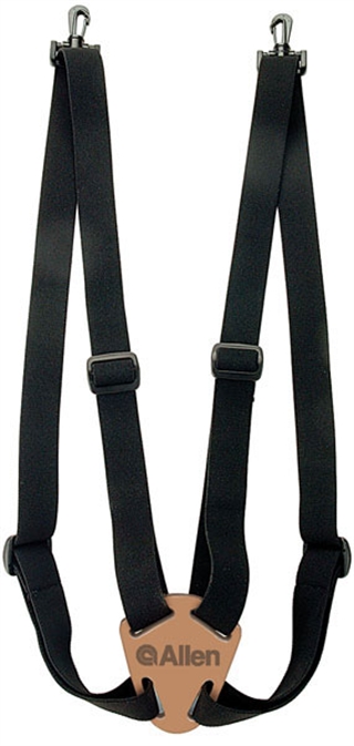 Allen 199 Deluxe Binocular Strap 1.25” Adjustable Black Elastic