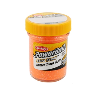 Berkley Power Troutbait Orange Glitter 1.8oz