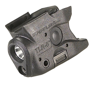 Streamlight TLR-6 Weapon Light w/Laser S&W M&P Shield Handgun 100 Lumens White LED 89m Beam Black Polymer