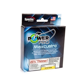 Power Pro 33400200150Y Maxcuatro 20lb 150yds Yellow Line
