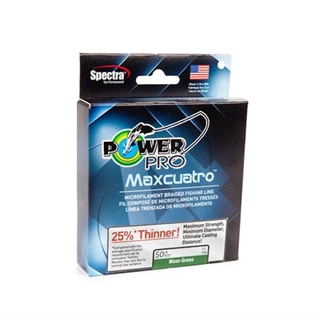 Power Pro 33400400150E Maxcuatro 40lb 150yds Green Braided Line