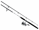 Daiwa D-Wave Saltwater Spinning Rod and Reel Combo Md: DWA40-B/F702M