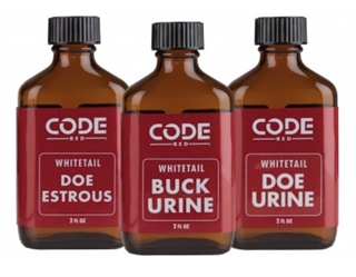 Code Red OA1326 Triple Buck-N-Does Scent Combo 3-Pack, 2 oz Bottles